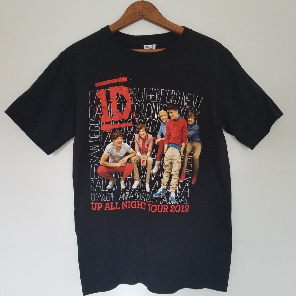 One Direction "Up All Night" Tour 2012 Tee
